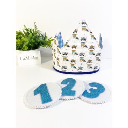 Corona de Cumpleaños MAPACHES